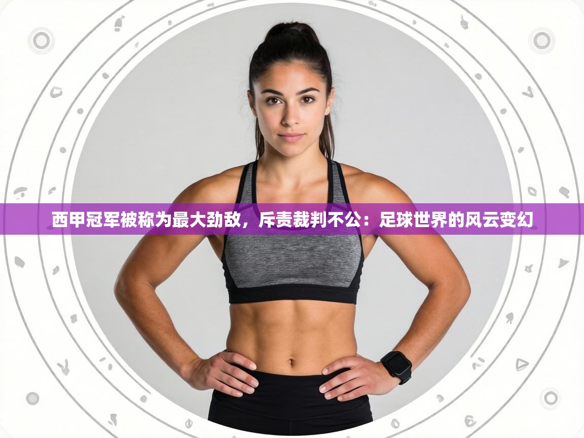 西甲冠军被称为最大劲敌，斥责裁判不公：足球世界的风云变幻  第2张