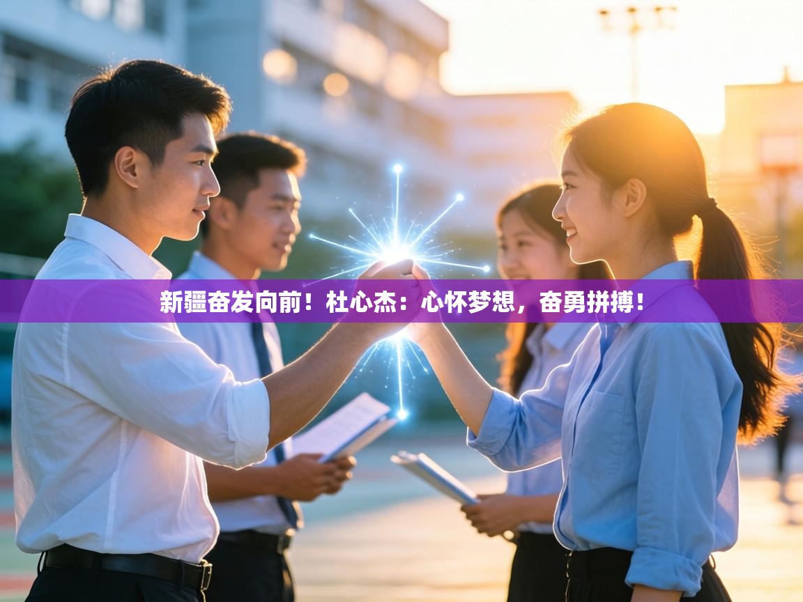 新疆奋发向前!杜心杰:心怀梦想,奋勇拼搏! 第2张